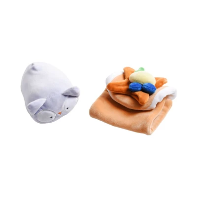 Gambar Ataru Bantal Sofa Polyester Sushi Roll Owl 15 cm