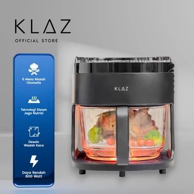 Gambar Klaz Air Fryer Dengan Panel Layar Sentuh 4.2 Liter 800 Watt - Hitam