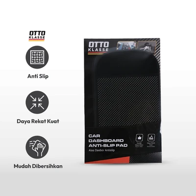 Gambar Otto Klasse 14.5x9 cm Alas Dashboard Anti Slip - Hitam