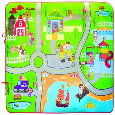 Gambar Cocomelon Karpet Playmat Super Giant - Mix