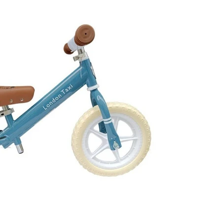 Gambar London Taxi Kick Sepeda Anak - Biru/abu-abu