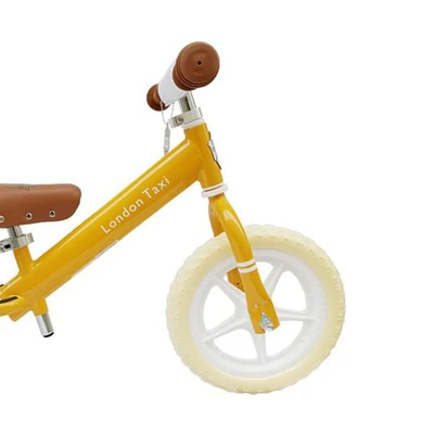 Gambar London Taxi Kick Sepeda Anak - Kuning Mustard