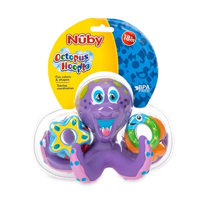 Gambar Nuby Set Bath Time Toss Octopus Nb281