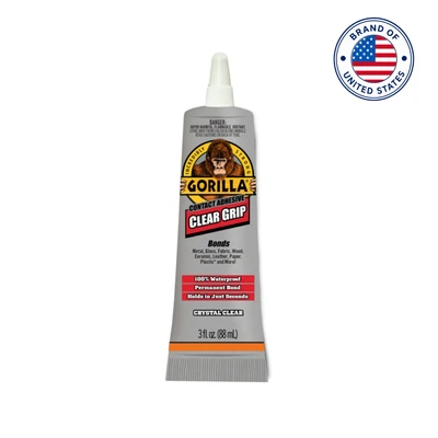Gambar Gorilla Lem Grip Flexible Clear 88 Ml