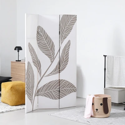 Gambar Informa Partisi 3 Panel Green Leaves HD22 180x120x2.5 cm