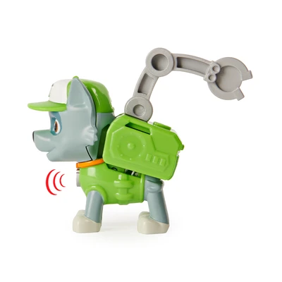 Gambar Paw Patrol Minifigure Action Pack Pup & Badge Sound Random