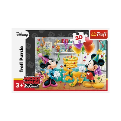 Gambar Trefl Puzzle Mickey Birthday Cake 18211