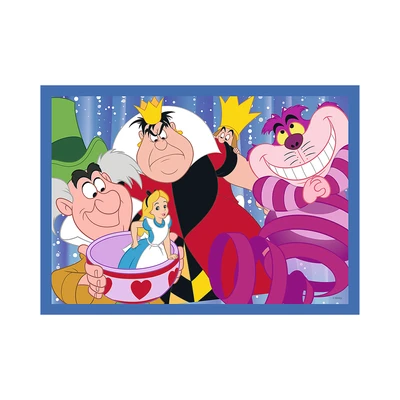 Gambar Trefl Puzzle 4 In 1 Disney World 34618