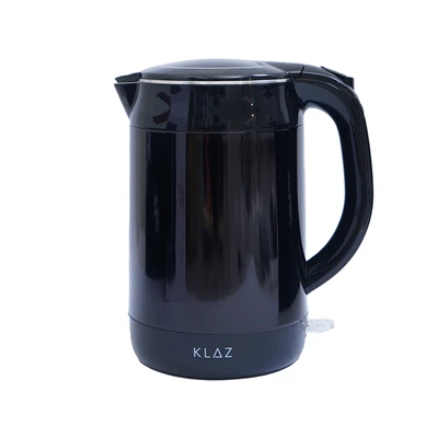 Gambar Klaz Teko Listrik Double Wall 1.7 Liter 800 Watt- Hitam