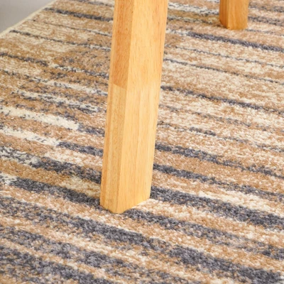 Gambar Informa Felton Lampu Lantai - Krem/Kayu