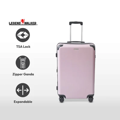 Gambar Legend Walker 28 Inci Earth Sunset Koper Pc & Abs Tsa Lock - Pink