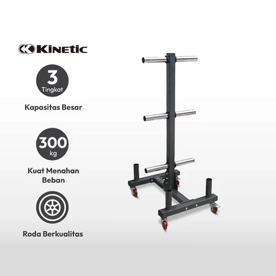 Gambar Kinetic Bumper Plate & Bar Rack