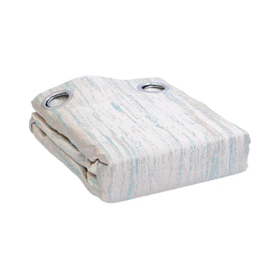 Gambar Informa Gorden Jaquard Yarn Dyed 140x250 cm Set 2 pcs - Biru Aqua