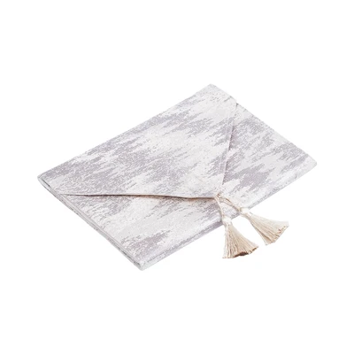 Gambar Informa Table Runner Polyester Jacquard 33x180 cm - Cokelat