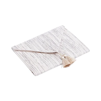 Gambar Informa Table Runner Polyester Jacquard 33x180 cm - Cokelat Taupe
