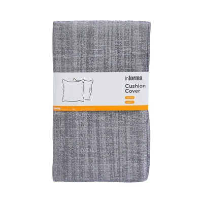 Gambar Informa Modern Sarung Bantal Sofa Polyester V1 30x50 cm - Silver