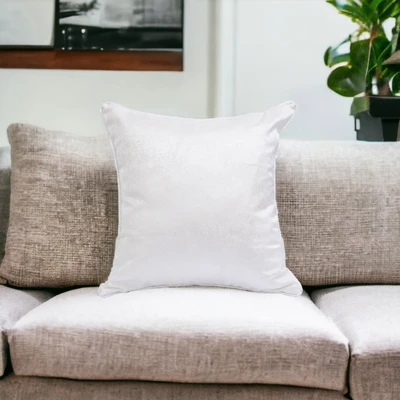 Gambar Informa Modern Sarung Bantal Sofa Polyester V2 55x55 cm - Silver