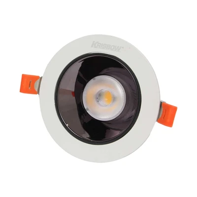 Gambar Krisbow Lampu Downlight LED Adjustable 7 Watt Warm White - Kuning