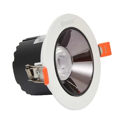 Gambar Krisbow Lampu Downlight LED Adjustable 10 Watt Warm White - Kuning