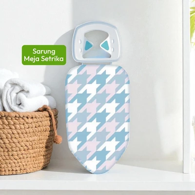Gambar Stora Sarung Meja Setrika Houndstooth 63.5x35.5 cm