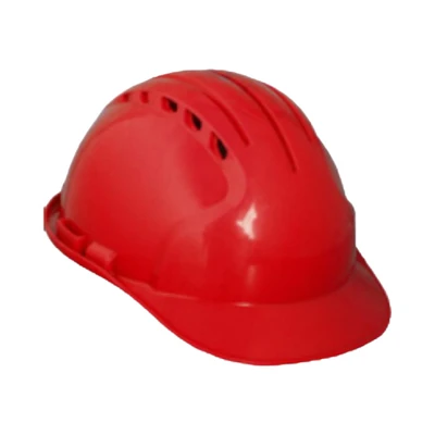 Gambar Krisbow Helm Keselamatan Kerja Front Brim Ecm Hdpe - Merah