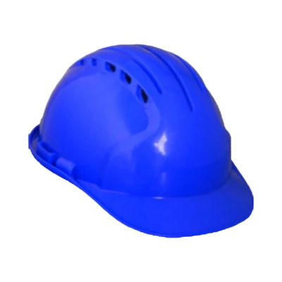 Gambar Krisbow Helm Keselamatan Kerja Front Brim Ecm Hdpe - Biru