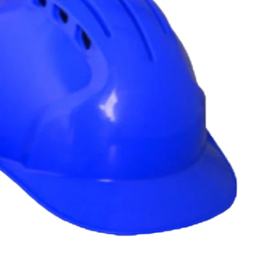 Gambar Krisbow Helm Keselamatan Kerja Front Brim Ecm Hdpe - Biru