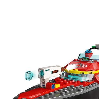 Gambar LEGO City Fire Rescue Boat Set 144 Pcs 60373 - Mix