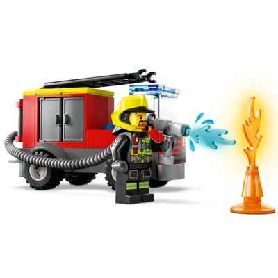Gambar LEGO City Fire Station And Fire Truck 60375