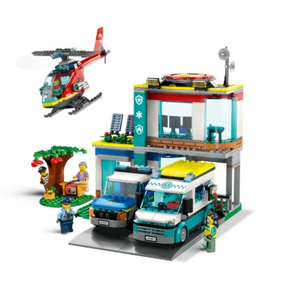 Gambar LEGO City Emergency Vehicles Hq 60371