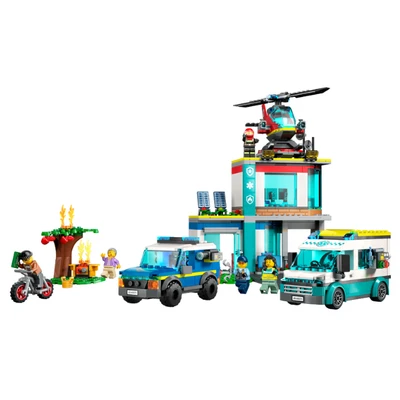 Gambar LEGO City Emergency Vehicles Hq 60371