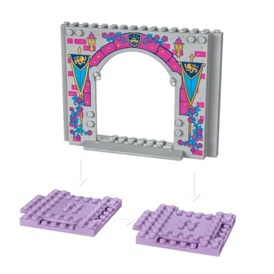 Gambar LEGO Disney Princess Auroras Castle 43211