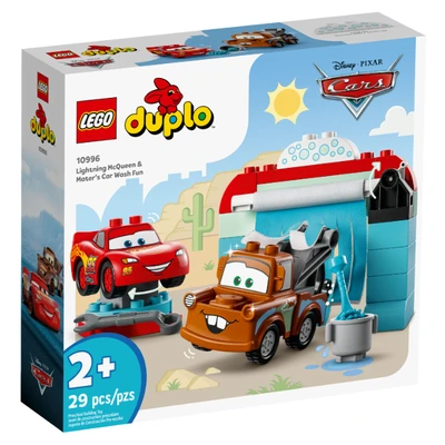 Gambar LEGO Duplo Lightning Mcqueen And Maters Car Wash Fun 10996