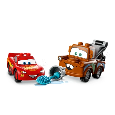 Gambar LEGO Duplo Lightning Mcqueen And Maters Car Wash Fun 10996