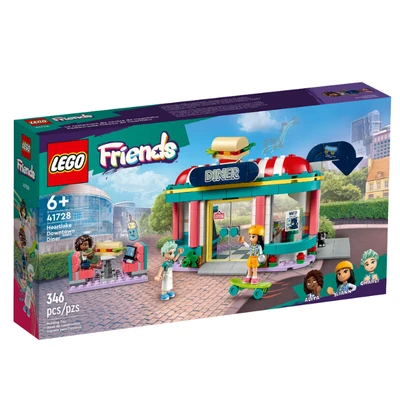 Gambar LEGO Friends Heartlake Downtown Diner 41728