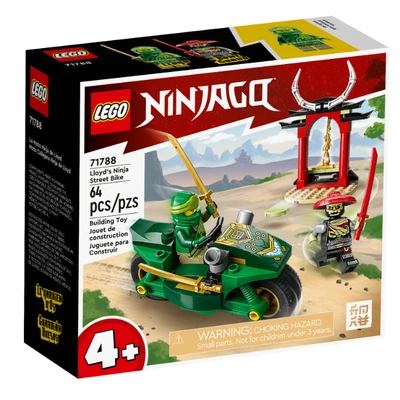 Gambar LEGO Ninjago Lloyds Ninja Street Bike 71788