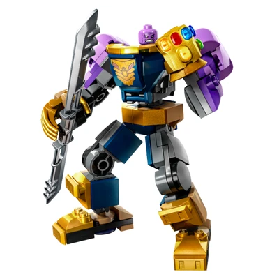 Gambar LEGO Marvel Thanos Mech Armor 76242