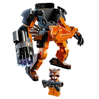 Gambar LEGO Marvel Rocket Mech Armor 76243
