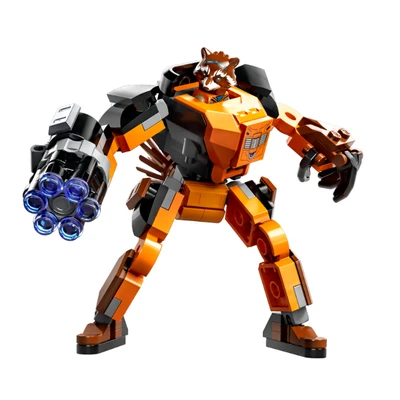 Gambar LEGO Marvel Rocket Mech Armor 76243