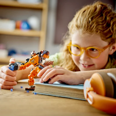 Gambar LEGO Marvel Rocket Mech Armor 76243