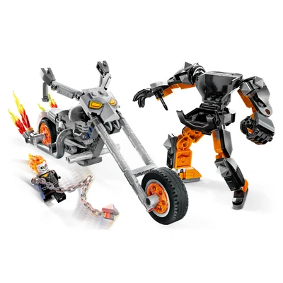 Gambar LEGO Marvel Super Heroes Ghost Rider Mech And Bike 76245