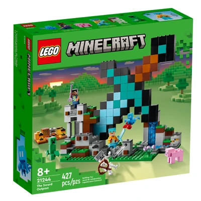 Gambar LEGO Minecraft The Sword Outpost 21244
