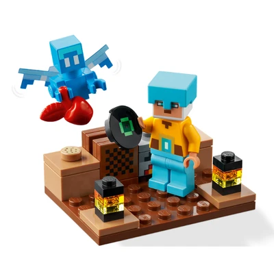 Gambar LEGO Minecraft The Sword Outpost 21244