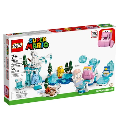 Gambar LEGO Super Mario Fliprus Snow Adventure Expansion Set 71417