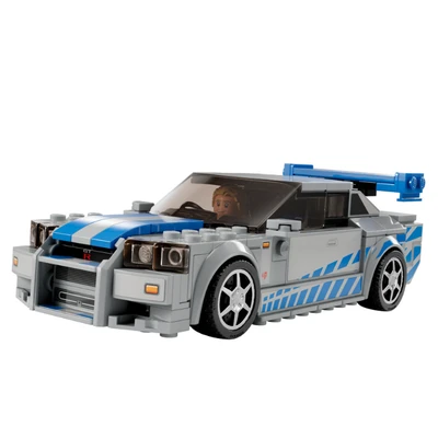 Gambar LEGO Speed Champion 2 Fast 2 Furious Nissan Skyline Gt-r R34