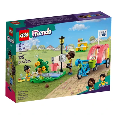 Gambar LEGO Friends Dog Rescue Bike 41738
