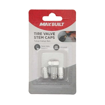 Gambar Maxbuilt Set 4 Pcs Tutup Katup Ban - Silver