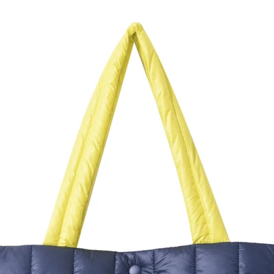 Gambar Ilook Tote Bag Puff Color Block Large - Biru Navy