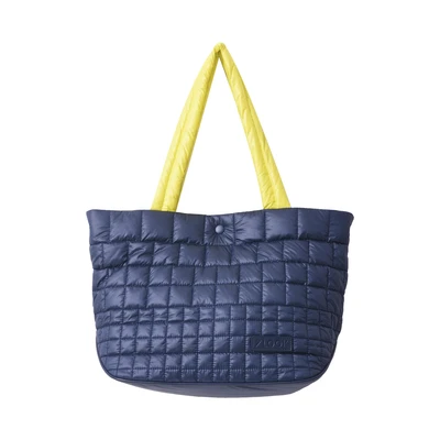 Gambar Ilook Tote Bag Puff Color Block Medium - Biru Navy