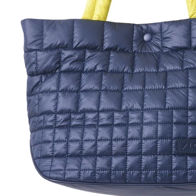 Gambar Ilook Tote Bag Puff Color Block Medium - Biru Navy